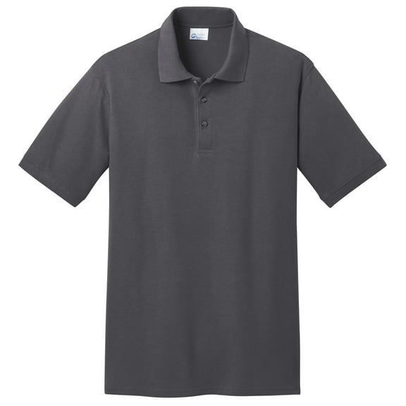 Port & Company Men's Exceptional Knit Collar Polo Shirt