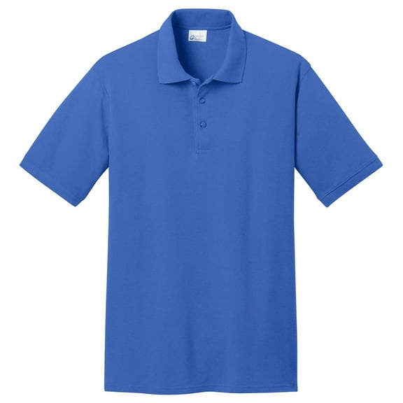 Port & Company Men's Exceptional Knit Collar Polo Shirt