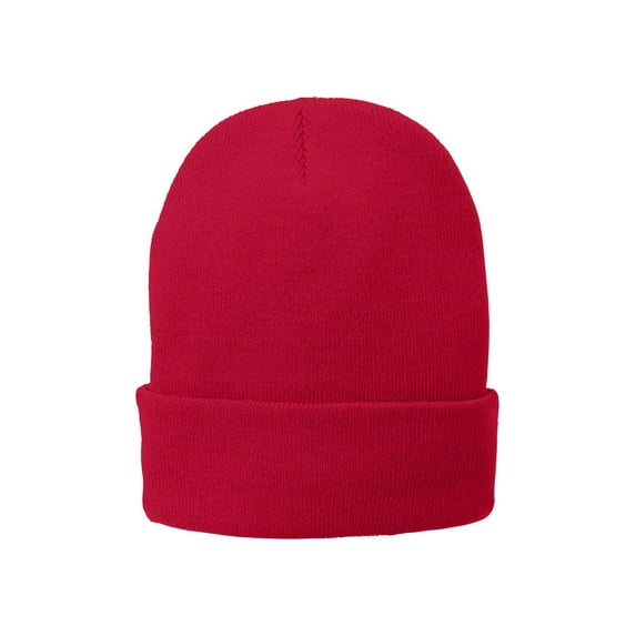 Port & Company Men's Fleece-Lined Knit Cap