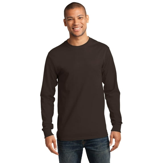 Port & Company Men's Long Sleeve Essential Basic T-Shirt PC61LS