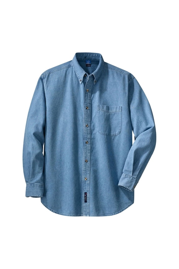 Men's Long Sleeve Value Denim Shirt