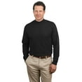 thumbnail image 1 of Port & Company Men's Mock Turtleneck Long Sleeve T-Shirt - PC61M, 1 of 4