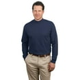 thumbnail image 1 of Port & Company Men's Mock Turtleneck Long Sleeve T-Shirt - PC61M, 1 of 4