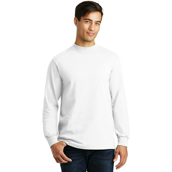Port & Company Men's Mock Turtleneck