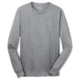 thumbnail image 1 of Port & Company Men's Rib Knit Cuffs Long Sleeve T-Shirt, 1 of 3