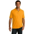 thumbnail image 1 of Port & Company Men's Tall 55Ounce Jersey Knit Polo Gold Size XLT, 1 of 3