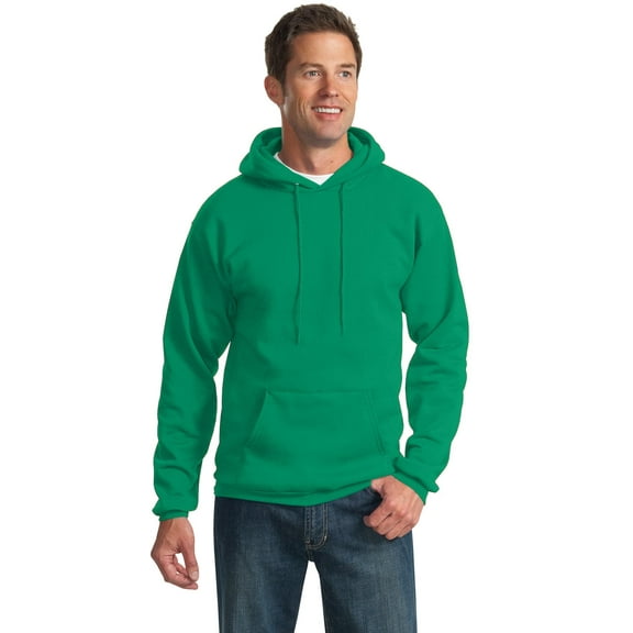 Port & Company Men's Tall Ultimate Pullover Hooded Sweatshirt LT Kelly