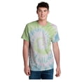thumbnail image 1 of Port & Company Men's Tie-Dye Cotton Short Sleeve T-Shirt Watercolor Spiral 3X-Large, 1 of 3
