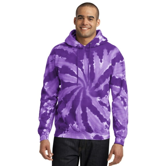Port & Company Men's Tie-Dye Pullover Hooded SweatShirt PC146