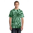 thumbnail image 1 of Port & Company Mens Essential Tie-Dye Tee - Forest Green - Small, 1 of 1