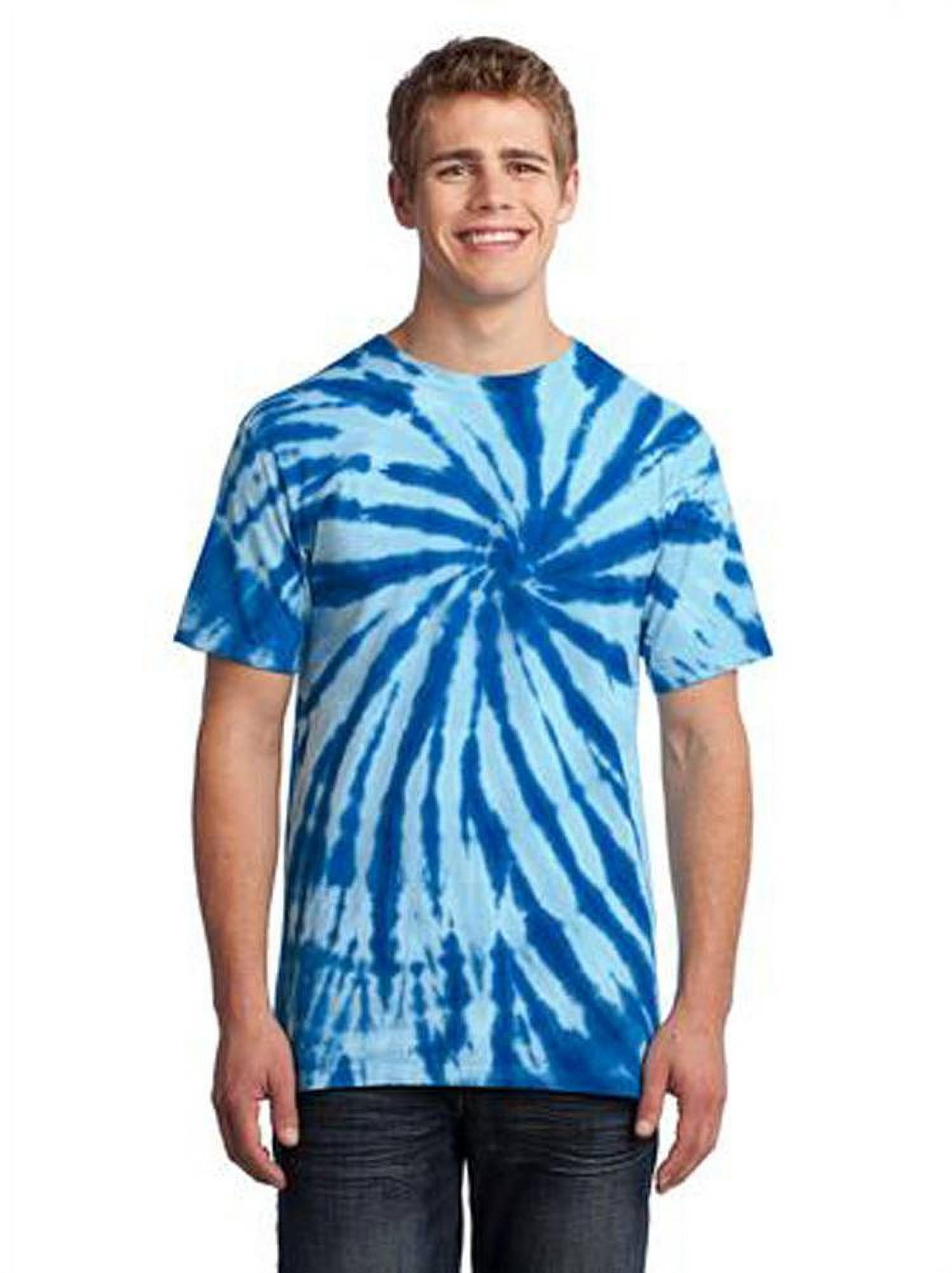 Port & Company Unisex Tie-Dye T-Shirt – Soft Purple Tie-Dye Tee In Size 4X-Large