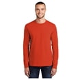 thumbnail image 1 of Port & Company Mens Long Sleeve Essential T-Shirt Orange 2X-Large, 1 of 6