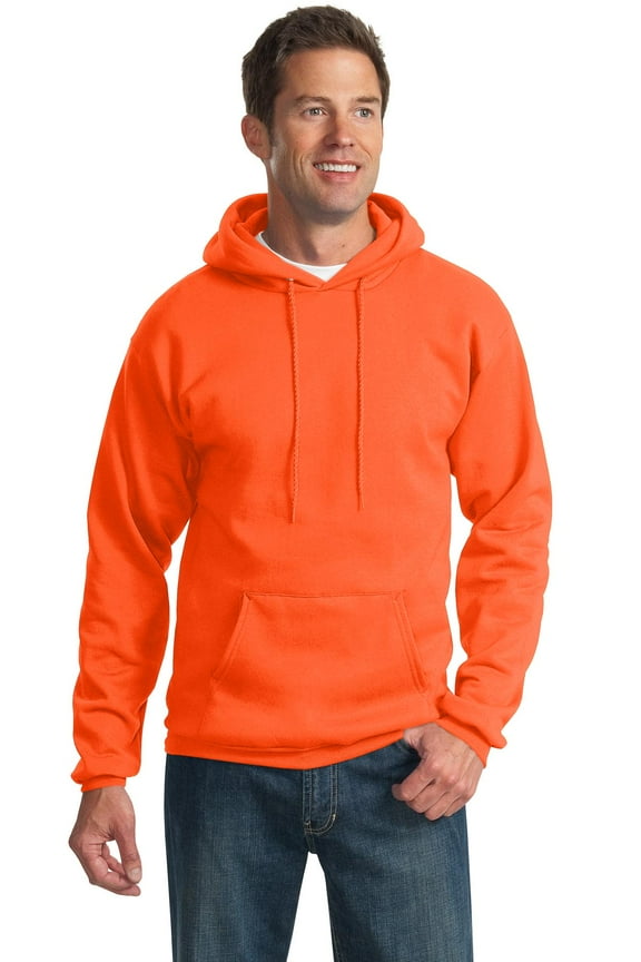 mpany Mens Tall Ultimate Hooded Sweatshirt, Safety Orange, Large Tall
