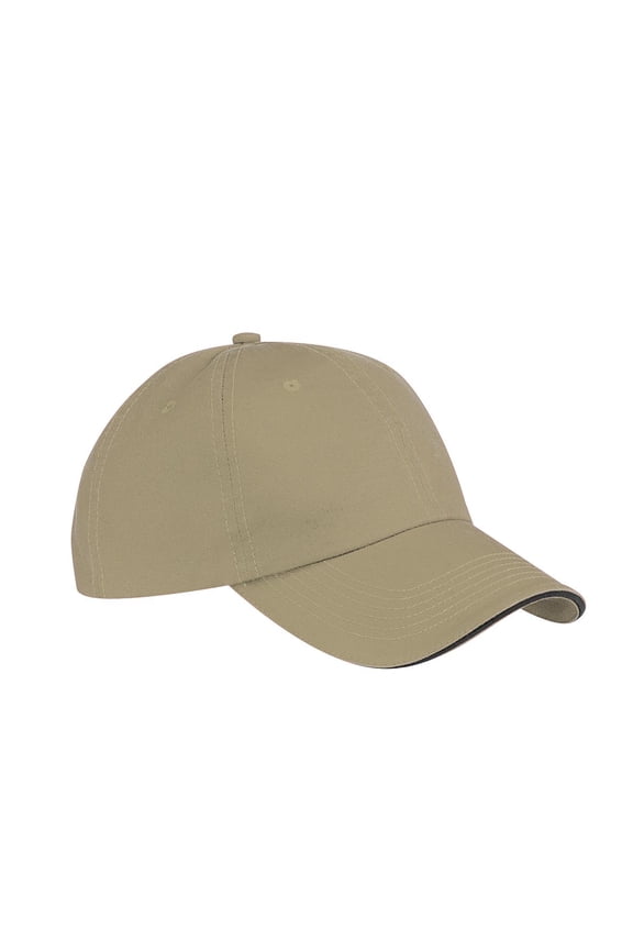 Port Company Mens Washed Twill Sandwich Bill Cap