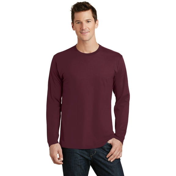 Port & Company New Men's Favorite T-Shirt_Athletic Maroon_XXX-Large