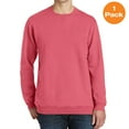 thumbnail image 1 of Port & Company PC098 Beach Wash Garment-Dye Sweatshirt, Fruit Punch, 3XL, Mens Hoodies and Sweatshirts, 1 of 1