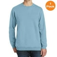 thumbnail image 1 of Port & Company PC098 Beach Wash Garment-Dye Sweatshirt, Mist, 3XL, Mens Sweatshirts, 1 of 1