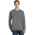 thumbnail image 1 of Port & Company PC098 Beach Wash Garment-Dye Sweatshirt, Tidal Wave, 4XL, Mens Sweatshirts, 1 of 5