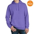 thumbnail image 1 of Port & Company PC098H Beach Wash Garment-Dyed Pullover Hooded Sweatshirt, Amethyst, XL, Sweatshirts & Hoodies, 1 of 1