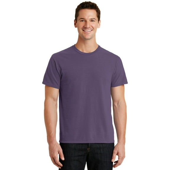 Port & Company PC099 Pigment-Dyed Tees, Vintage Plum - Small