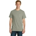 thumbnail image 1 of Port Company PC099P Pigment-Dyed Pocket Tee, Walnut, 4XL, 1 of 1
