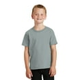 thumbnail image 1 of Port Company PC099Y Youth Pigment-Dyed Tee, Pewter, XS, 1 of 1