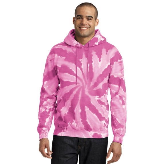 Port & Company PC146 Hoody Men's Essential Tie-Dye Pullover Hooded Sweatshirt