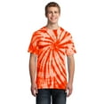 thumbnail image 1 of Port Company PC147 Mens Tie Dye T-Shirt - Orange - 3X-Large, 1 of 2