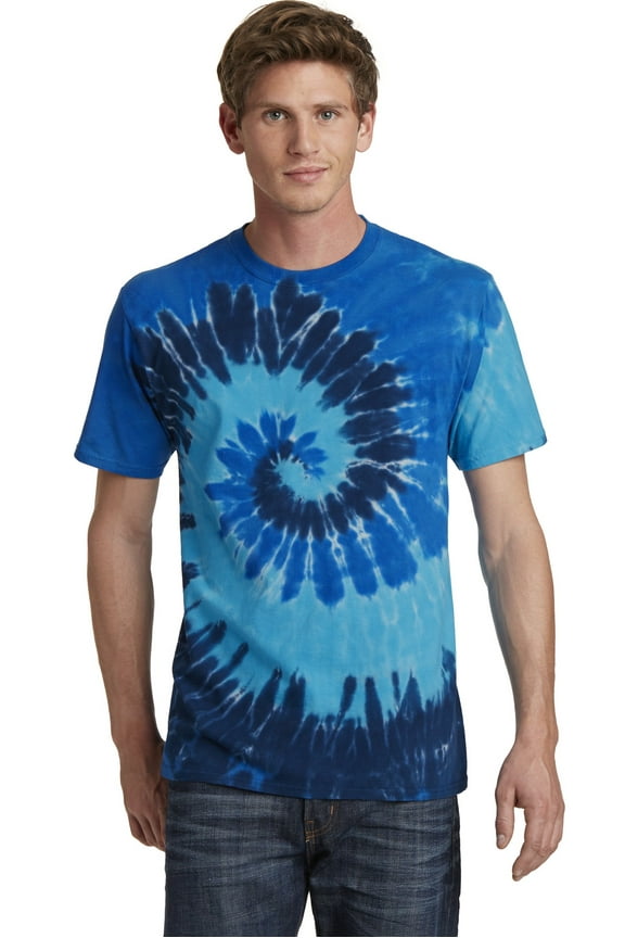 PC147 Tie-Dye Tee, Ocean Rainbow, XL