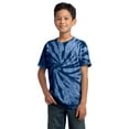 thumbnail image 1 of Port Company PC147Y Boys Tie-Dye T-Shirt - Navy - L, 1 of 2