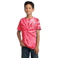 thumbnail image 1 of Port Company PC147Y Boys Tie-Dye T-Shirt - Red - XS, 1 of 2