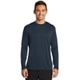 thumbnail image 1 of Port Company PC380LS Long Sleeve Performance Tee, Deep Navy, L, 1 of 1