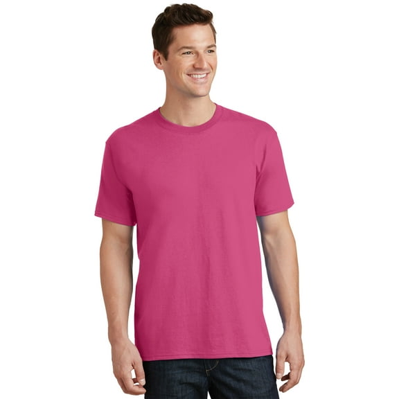Port & Company PC54 Core Cotton Tees, Sangria - Large