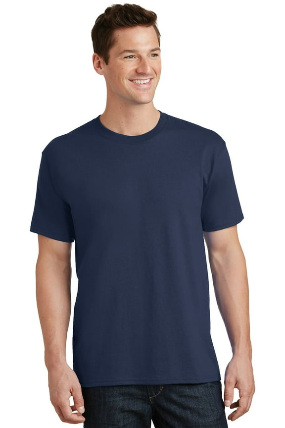 mpany PC54 Mens Core Cotton Tees, Navy - Small