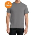 thumbnail image 1 of Port & Company PC55 Core Blend Tee, Medium Grey, M, Mens Clothing, Mens Shirts, 1 of 1