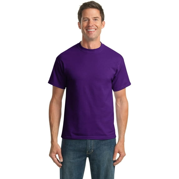 Port & Company PC55 Mens Core Blend Tees, Purple - 6XL