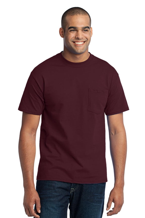 mpany PC55P Core Blend Pocket Tee