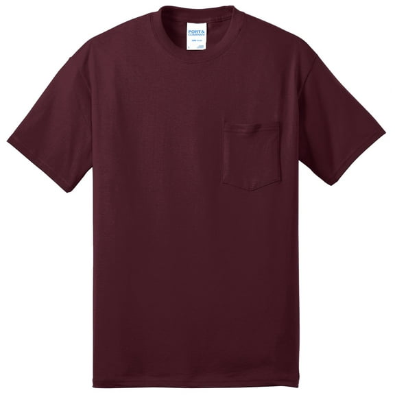 Port & Company PC55PT Tall Core Blend Pocket Tee