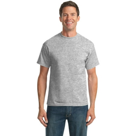 Port & Company PC55T Mens Core Blend Tees, Ash - Large Tall