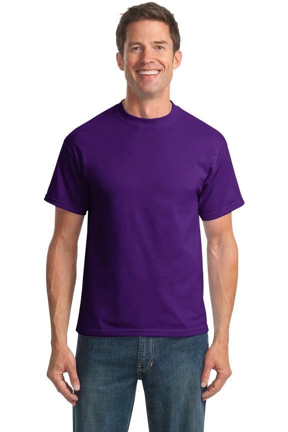 PC55T Mens Core Blend Tees, Purple - Extra Large Tall