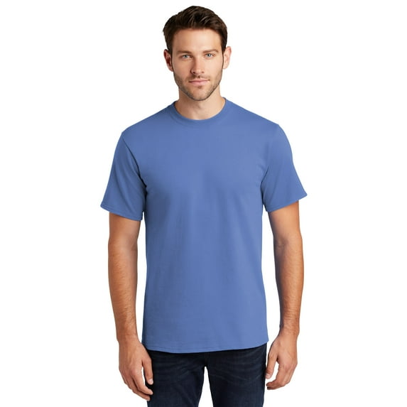 Port & Company PC61 Mens Essential Tees, Carolina Blue - 6XL