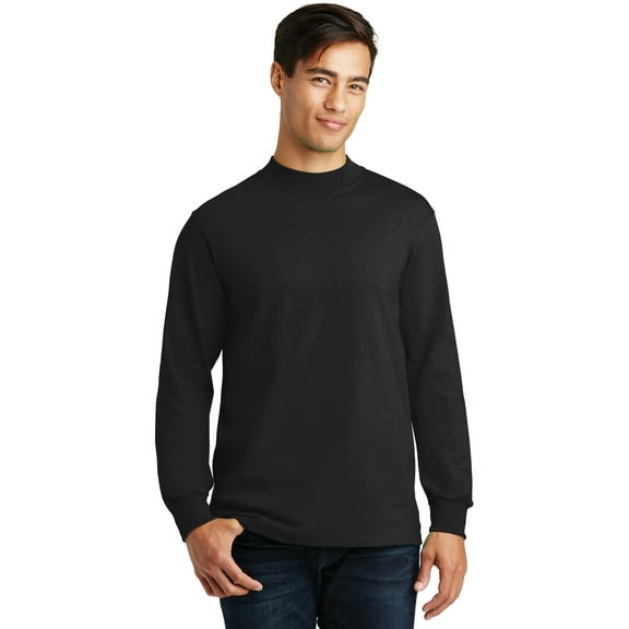 Port & Company PC61M Essential Mock Turtleneck