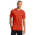 thumbnail image 1 of Port & Company PC61PT Mens Essential Pocket Tees, Orange - 4XL Tall, 1 of 2
