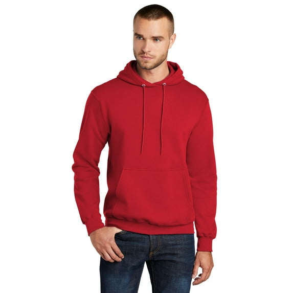 Port & Company PC78HT Tall Core Fleece Pullover Hooded Sweatshirt, Mens Hoodies
