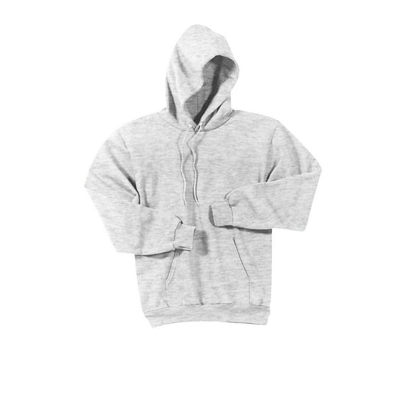Port & Company PC90HT Mens Essential Fleece Pullover Hooded Sweatshirt, Ash - Extra Large Tall