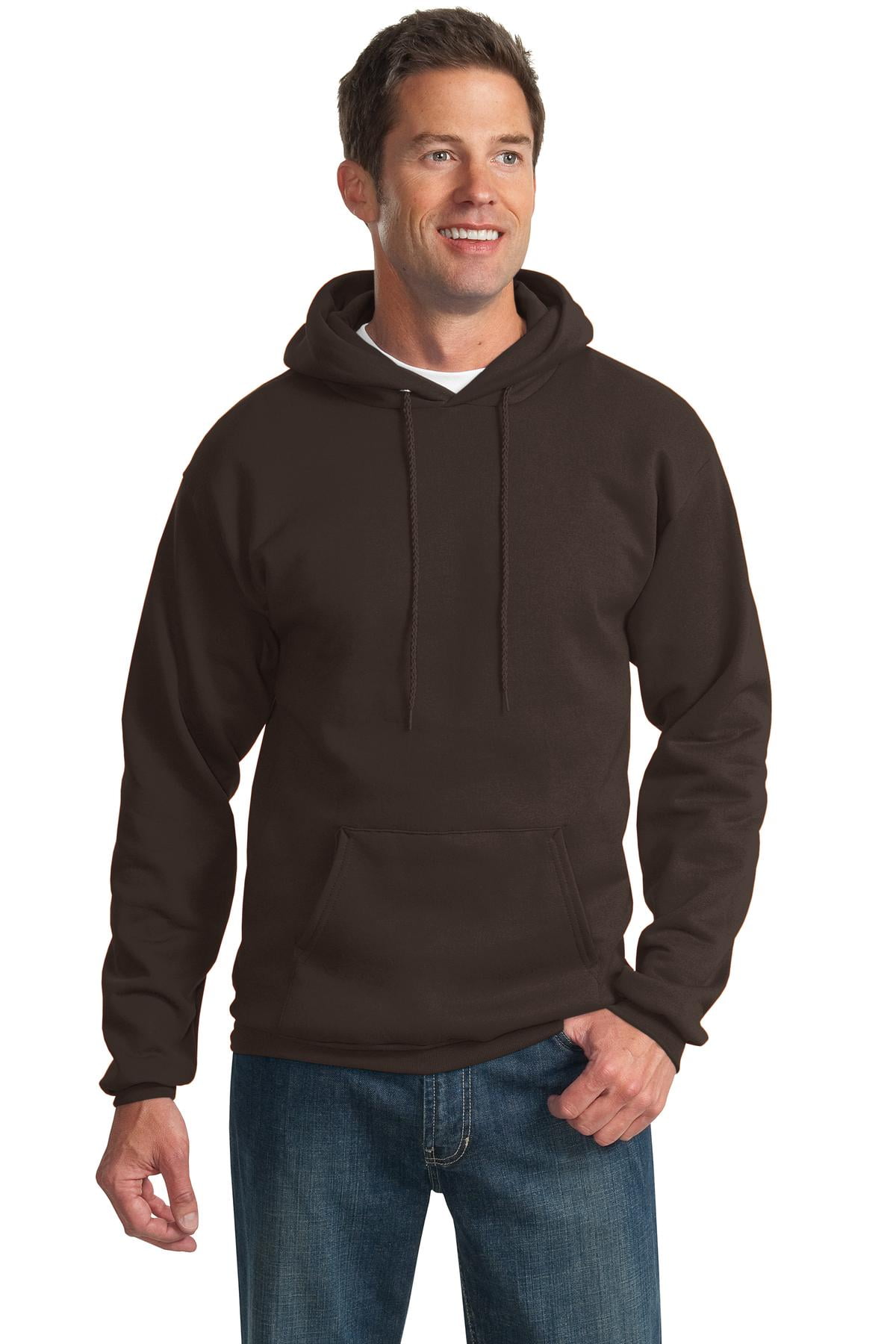 Port Company PC90HT Mens Essential Fleece Pullover Hooded