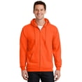 thumbnail image 1 of Port & Company PC90ZH Essential Fleece Full-Zip Hooded Sweatshirt, Sweatshirts & Hoodies, 1 of 1