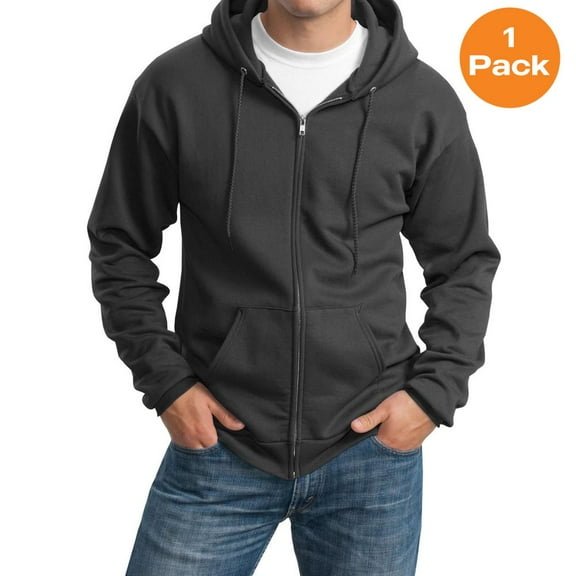 Port & Company PC90ZHT Tall Essential Fleece Full-Zip Hooded Sweatshirt