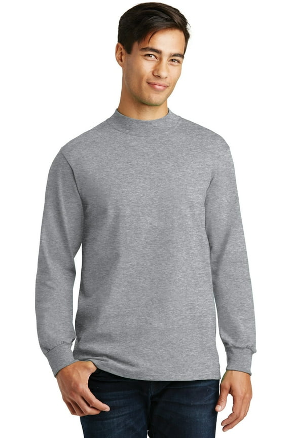 Pc61M Essential Mock Turtleneck