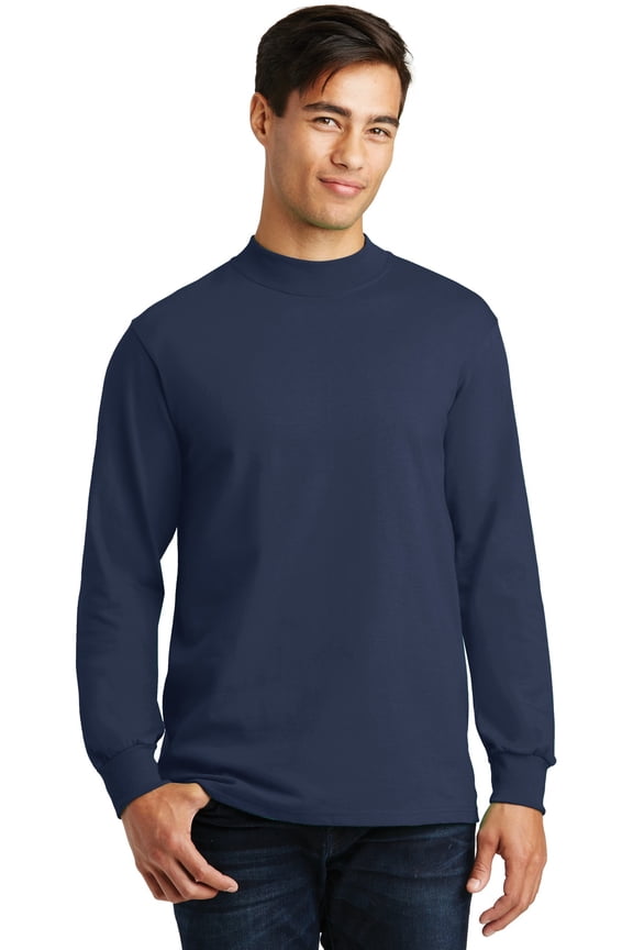 Pc61M Essential Mock Turtleneck